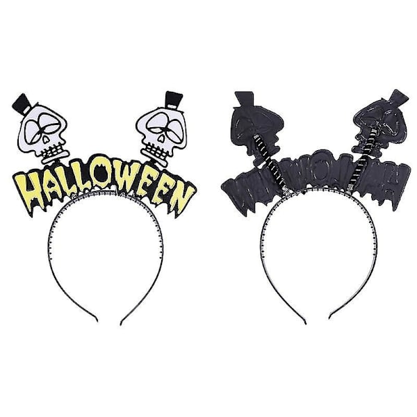 4 stk. hårbøjle til Halloween-dekorationer