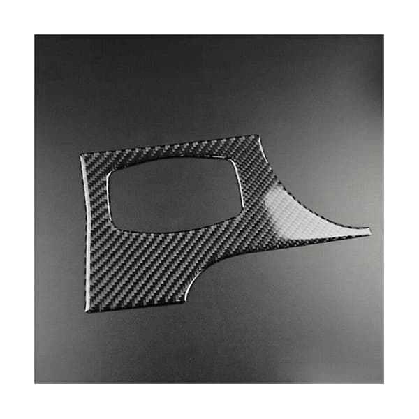 5-pack kolfiber bilinstrumentbrädesdekaler interiör för 2015-2019