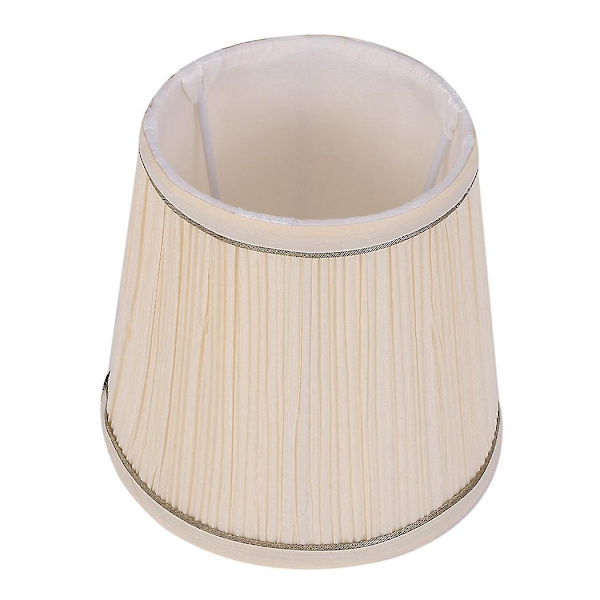 Sovesalgs Minimalistisk Skygge Tøj-håndværk Hængende Lampskærm Skal (beige)