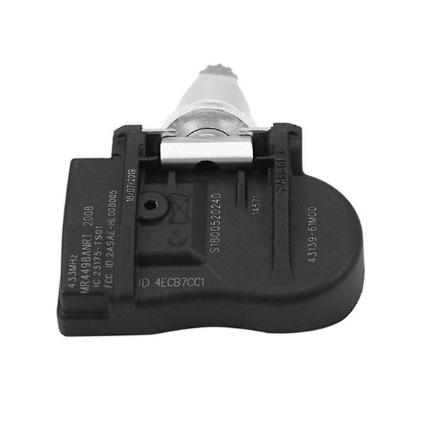 4 stk. Dæktryksensorer Kompatibel Vitara Sx4 S- Ignis Swift 43139-61m00 43130-61m00 433mhz