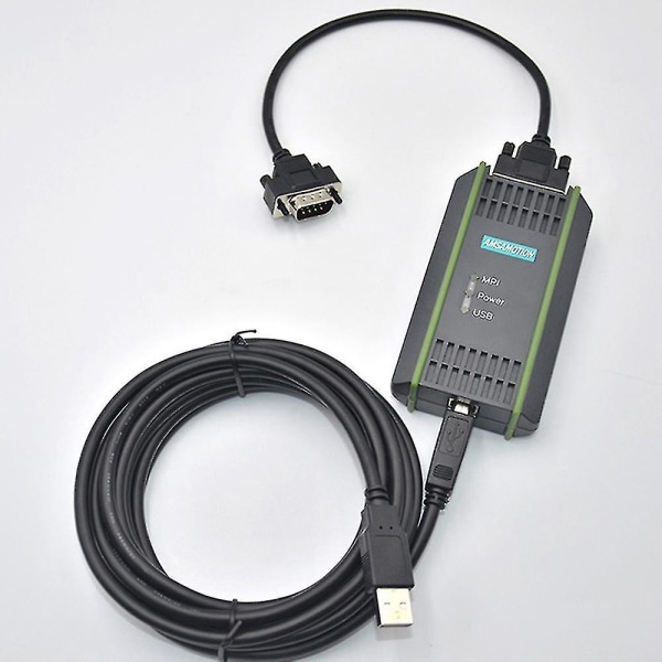 USB Programmeringskabel Kompatibel med S7-200/300/400 PLC RS485 Profibus MPI PPI Kommunikation Udskiftning