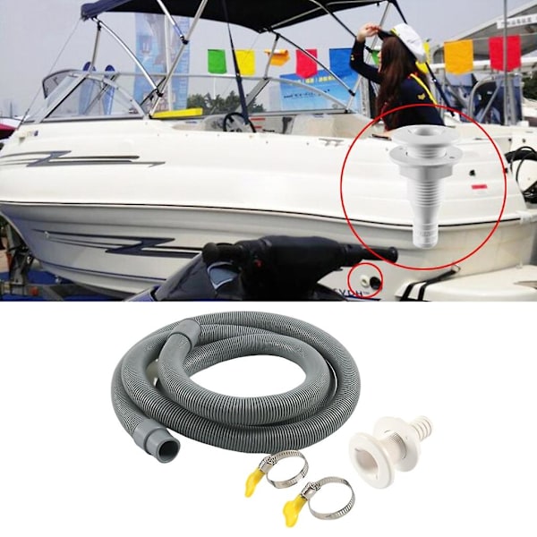 Bilgepumpe Slange 3/4 Tommer VVS Kit 6ft Bilgepumpe Slange Installationskit
