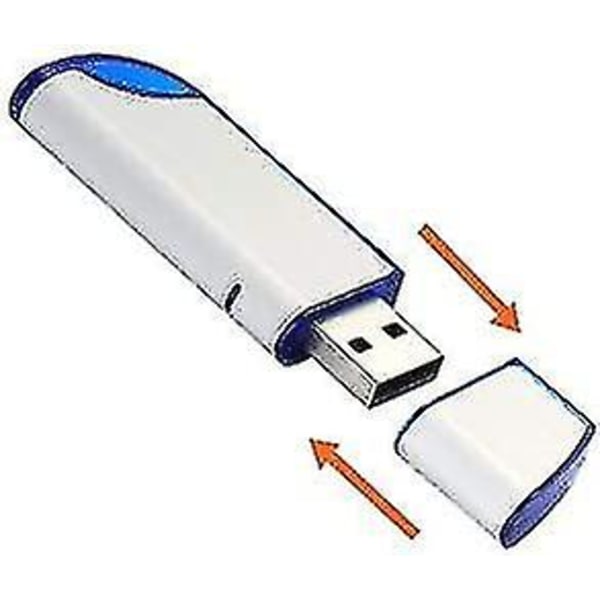 32 Gt Fat32-muotoinen USB 2.0 -muistitikku pelikortin tallennukseen/kasettisoittimeen/tietokoneeseen/kannettavaan tietokoneeseen/ulkoisiin tietojen tallennuslaitteisiin, jossa on merkkivalo