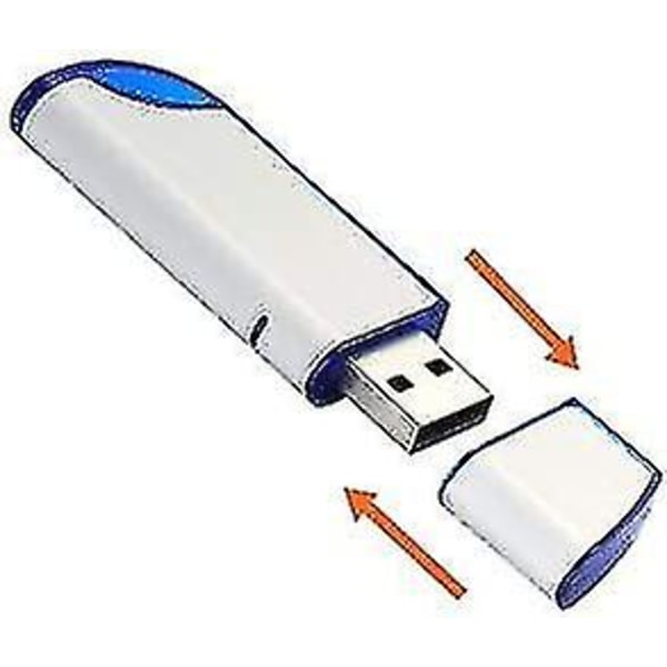 32gb Fat32 Format USB 2.0 Flash Drive för Game Capture Card/kassettspelare/dator/laptop/externa datalagringsenheter med indikatorlampa
