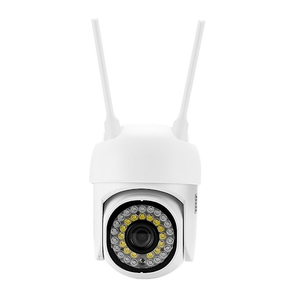 Smart Hem Wifi-kamera Fjärrövervakning Väggmonterad Hd 1080p Kamera 360 Grader