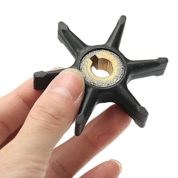 Vattenpump Impeller Bärbar Vattentät Mässing Gummibåt Impeller 277181 434424 För Evinrude Johnson