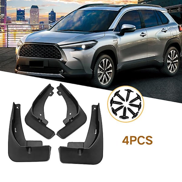4 stänkskydd till Toyota Corolla Cross 2020 2021