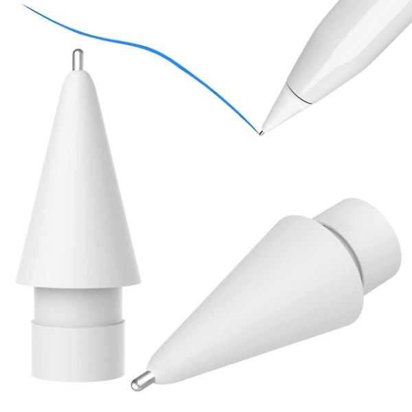 M3 Lång Metallpennspets för Apple Pencil 1, 2