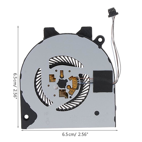 4-pin lämpöpatteri Dc5v 0.5a jäähdytystuuletin matala melu korjausosat Inspiron 5580