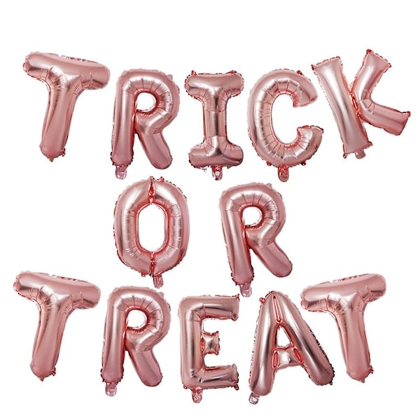 Halloween Balloner Dekorationer Kranie Tilbehør Husfest