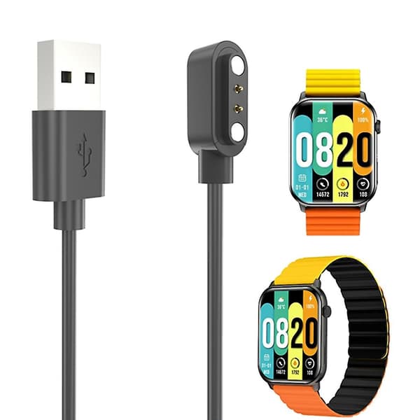 Magnetisk opladeradapter til Kieslectks Usb-opladerkabel Smartwatch-station