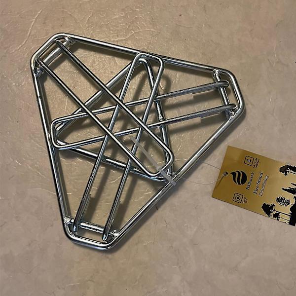 Liten Hemma-Kit Rostfritt Stål Eldstadställ, Bärbar Förvaring, Utomhus Campinggrytställ