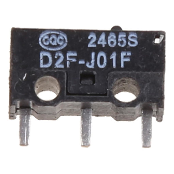 10 kpl D2f-j01f Musta Piste Musta Kuorelle Hiiri Mikrokytkin 3-pin