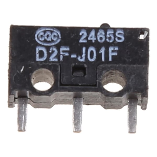 10 st D2f-j01f Svart Punkt Svart För Skal Mus Mikrobrytare 3pin