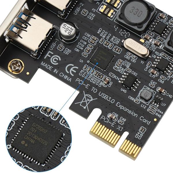 Pci-e til Usb 3.0 Adapter 4-porte 5gbps Selvdrevet Usb 3.0 Pci E Udvidelseskort