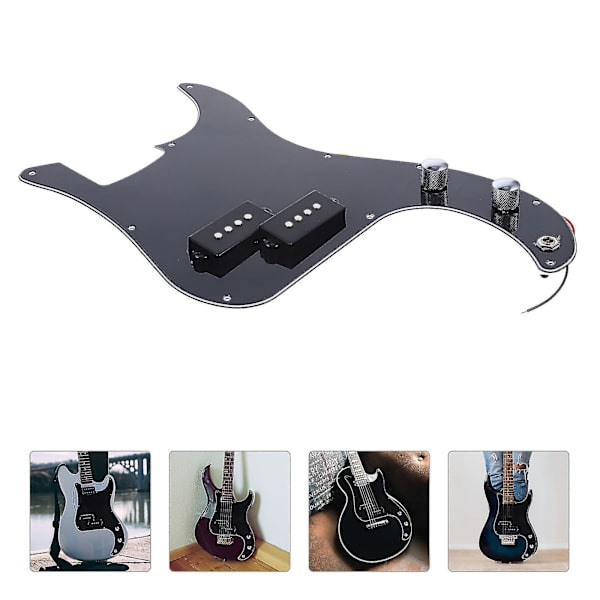 Elektrisk basgitarr förladdad pickguard Jazz basgitarr pick Precision bas pickguard