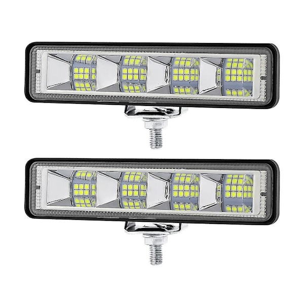 2021 72w LED-lysstang Flomlys LED-arbeidslys Hvit Kjørelys 12v-24v Bil Signallys Dagtid