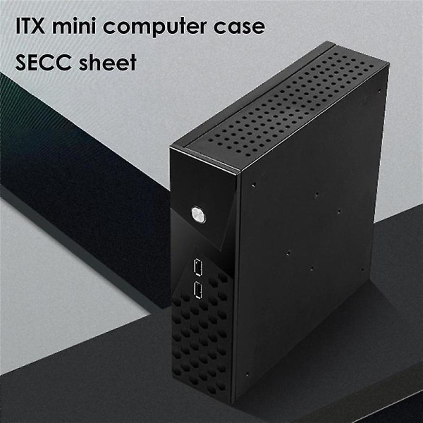 C60 Htpc datamaskin kabinett mini lite chassis Htpc stasjonær Itx datamaskin kabinett hovedboks hjemmedatamaskin