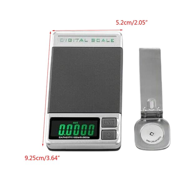 Skivspelare Stylus Force Tracking Scale Phono Cartridge Tryckmätare Arm Scale
