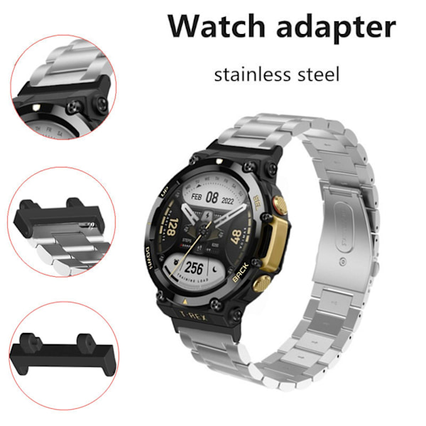 Anslutningsadapter för Amazfittrex2 Smartwatch Armband Anslutningsstång Verktyg