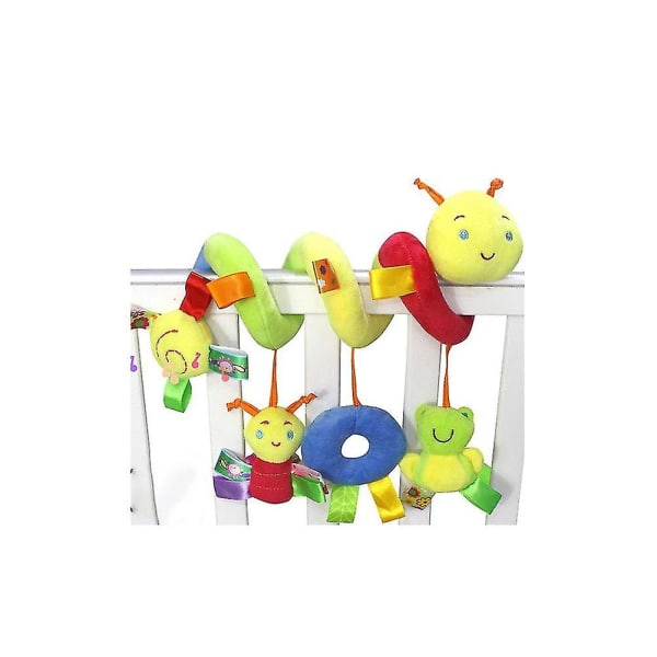 Bicbll Baby Wiege Glocke Krippe Cartoon Insekt Kinderwagen Hngen Plschtier Tasche Tasche Spirale Sicherheitsspielzeug