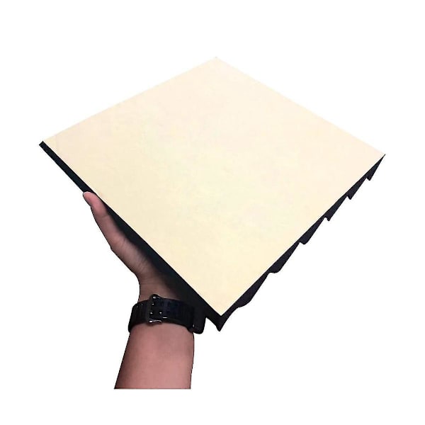 12-pack självhäftande ljudisoleringsskumpaneler, högdensitetsskum för ljudisolering, äggformade ljudpaneler - 2x12x12 tum