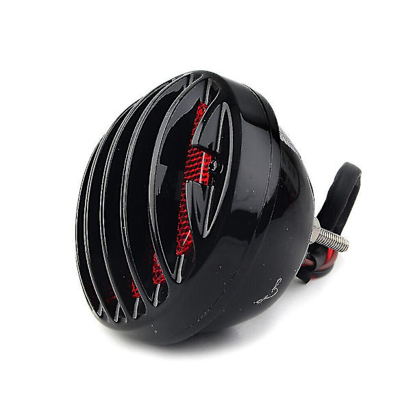 Motorsykkel Baklys Baklys Passer Harley Cruiser Cafe Racer Bobber Chopper. (svart)(1stk)