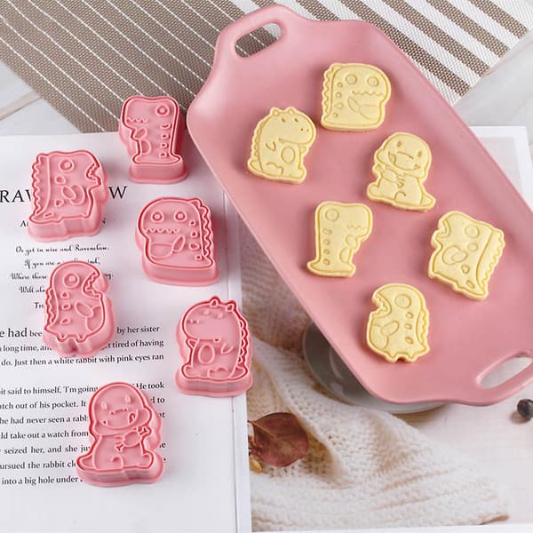 Bakeutstyr Plastkake Cookies Mold 3d Kake Fondant Mold Gave Til Baking
