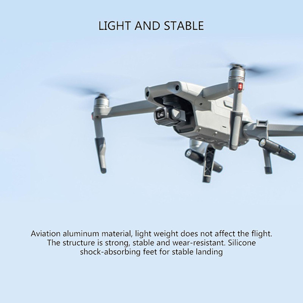 Förlängda benstöd med snabbkoppling för Mavic Air 2