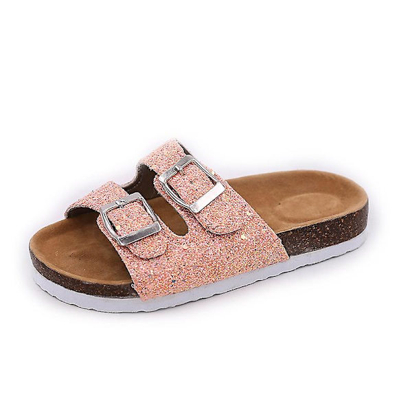 2023 Piges Rosaguld Sandaler og Tøfler til Piger, Drenges Strandsko, Skridsikker Gulv pink 40