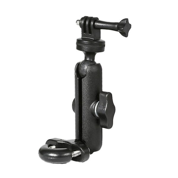 Motorcykel cykelkamera hållare styre backspegel montering fäste 1/4 metallstativ för Go-pro Hero8/7/6/5/4/3+ actionkameror