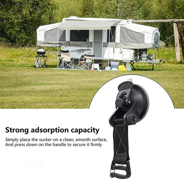 Heavy-duty sugekopper til markiser (camping uden skader)