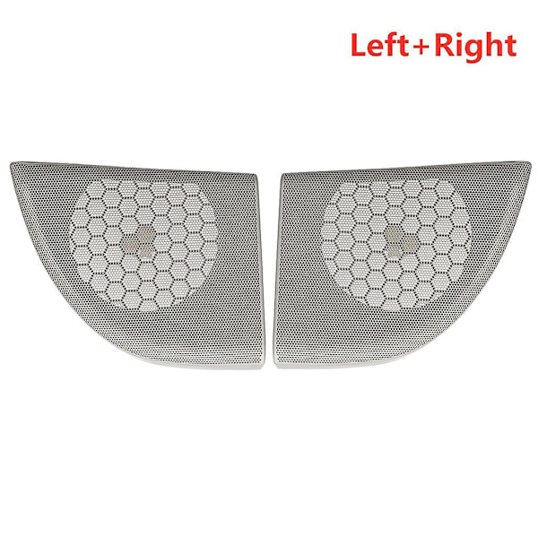 2 stk Bil Foran Dør Høytaler Deksel Trim Høytalergitter for - -Class Coupe W203 2008-2011 A2037270388