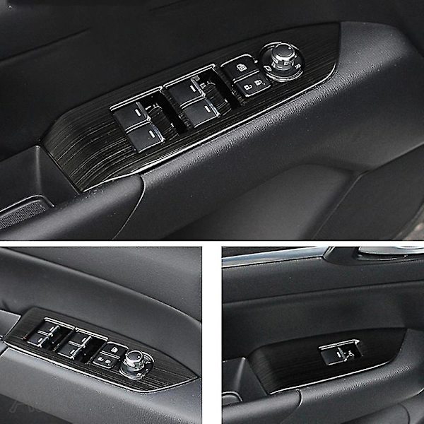 1 Sæt til 2017 2018 2019 -5 Cx5 Kf Lhd Bil Vindue Switch Panel + Bil Gear Shift Box Panel Cover Sti