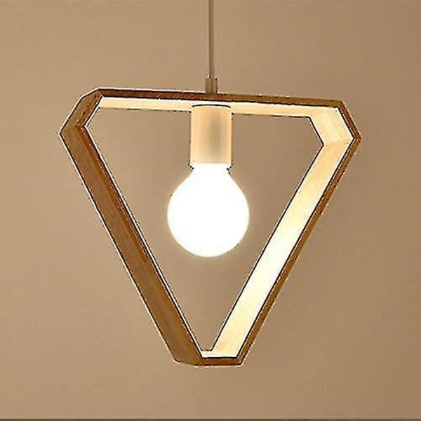 E27 Kreativ Hengelampe Industriell Tretaklampe Moderne Lysarmatur Luminaire Contemporain