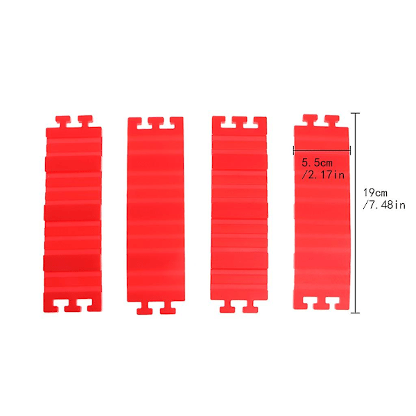 4 st/set Silikon Magisk Flexibel Orm Tårta Form DIY Multi Form Bakverktyg
