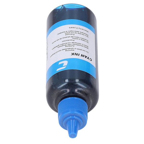 Cyan Printer Ink Refill - Høj renhed 100ML kapacitet til HP-printere