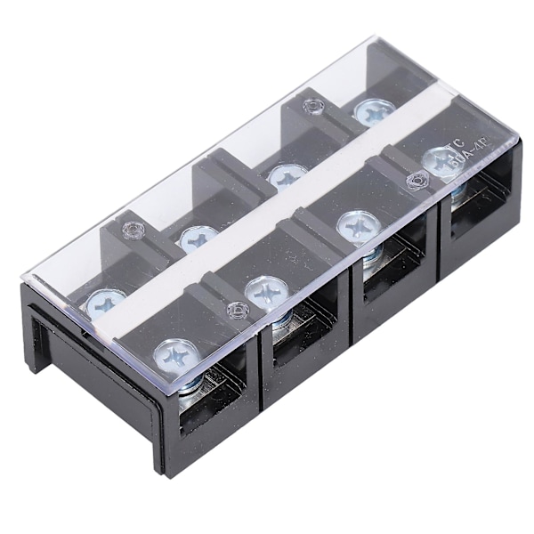 AC600V Dubbel rad kopparplint med lock - 8 anslutningspunkter