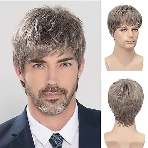 Lys blond herreparyk