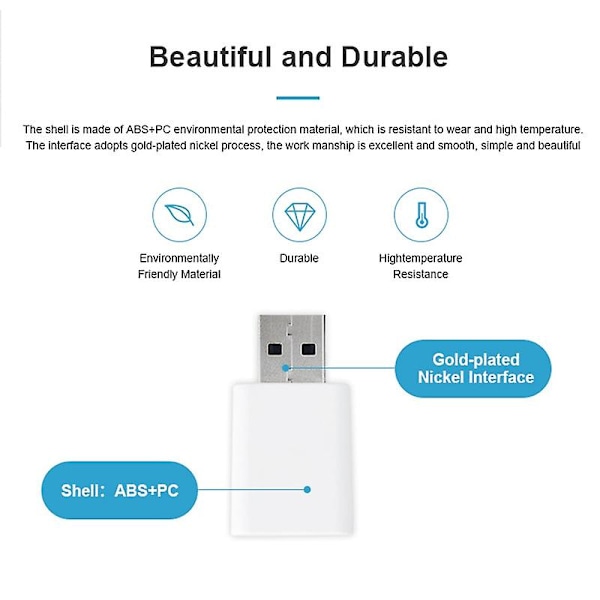 Tuya Zigbee Signal Repeater Zigbee USB Extender til Zigbee Sensorer Udvidelse