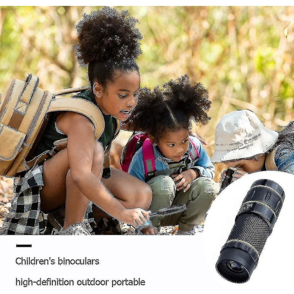 Teleskooppi Teleskooppiteleskooppi Pieni Monokulaarinen 10 22 Mini Pocket Child Telescope HD Outdoor Kannettava Etäisyysmittari Metsästys,musta