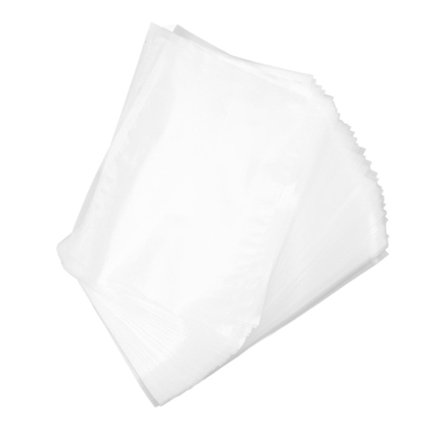 Vakuumpakkerposer 100 stk. Teksturerede net rulle til fødevareemballage Opbevaring af grøntsager og frugt 20x30cm