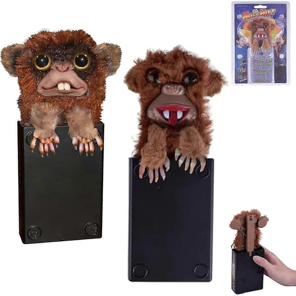 Overraskende Spøg Monkey Legetøj Realistisk Monkey Spøg Legetøj Spøg Monkey Trick Legetøj++ a