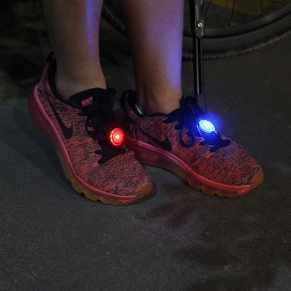 Säkerhetsvarningslampa för utomhussporter, nattlöpning, promenader, cykling, LED-ljus