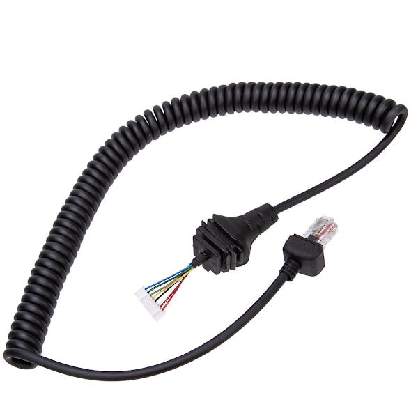 8-stifts HM-152 Handhållen Radiohögtalarmikrofon PU-kabel för ICOM IC-2820H IC2825E Walkie Talkie