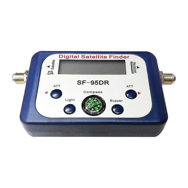 Digital Satellitfinder Meter Satfinder Tv Signal Modtager Dekoder Satlink Modtager Buzzer Kompas Lcd Fta Dish