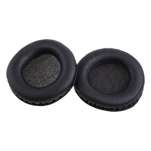 2 stk. sorte øreputer erstatningsdeler for Sony Mdr-v700 Z700dj hodetelefoner