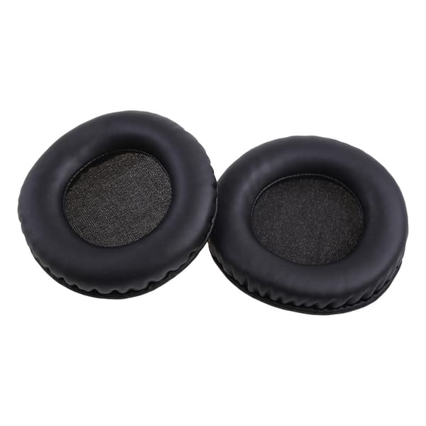 2 stk. sorte udskiftningspuder til øretelefoner til Sony Mdr-v700 Z700dj-headset