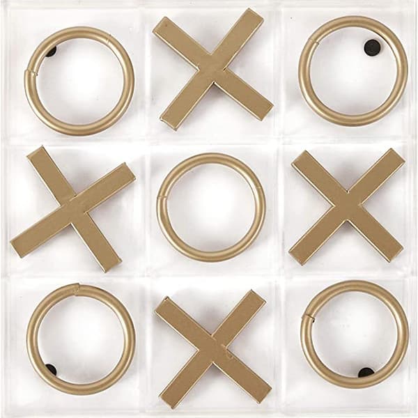 X O Brætspil Silikoneforme Bordspil Epoxy Støbeform Tic Tac Toe Resin