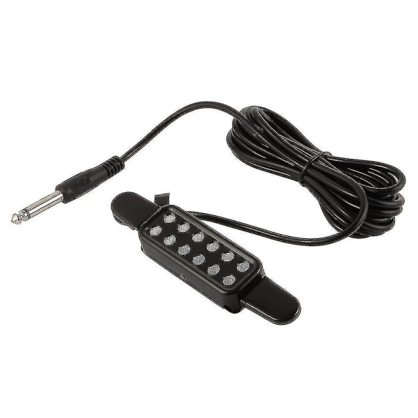 Svart Clip-on Akustisk Gitarrpickup